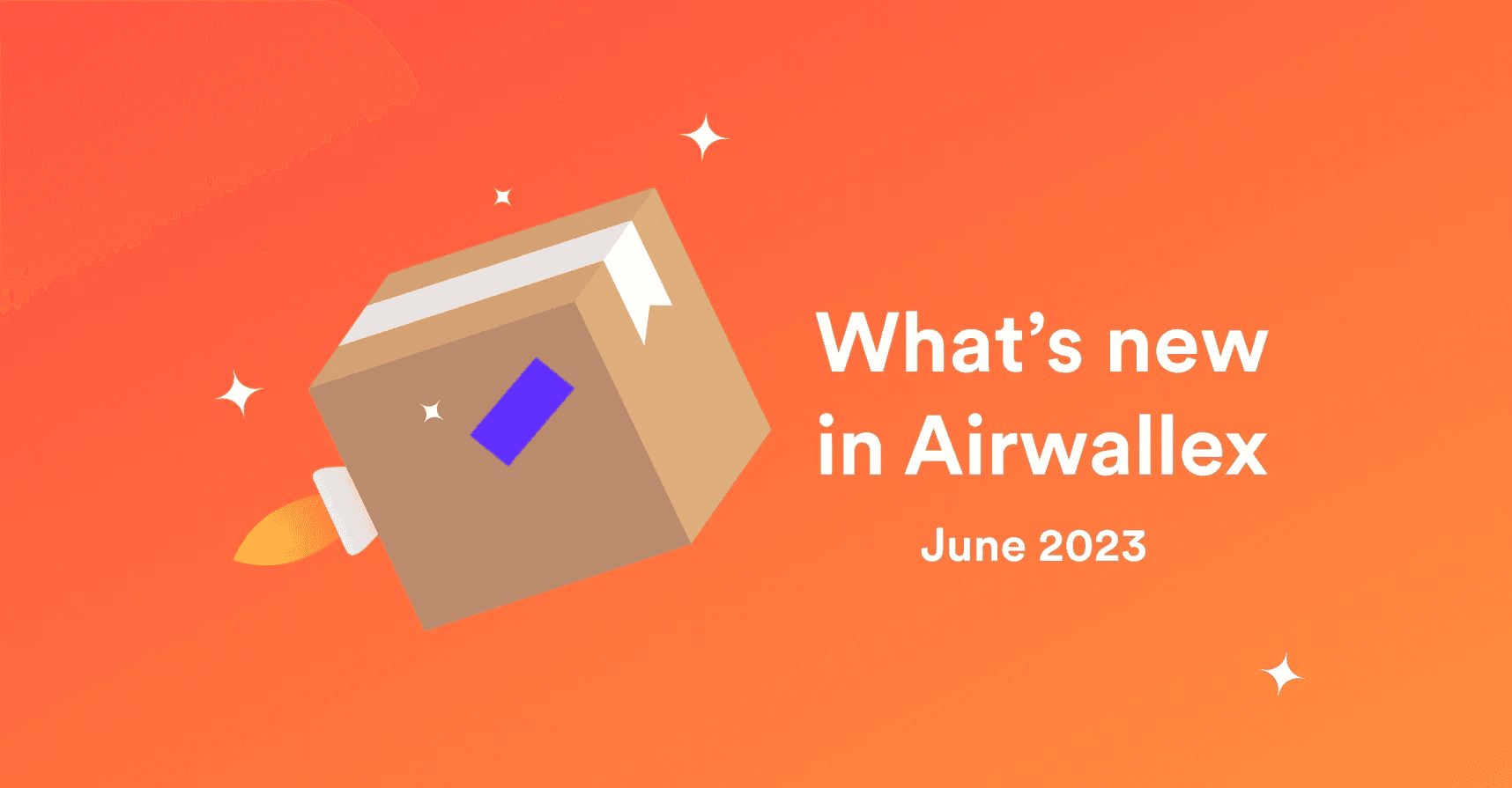 What's new in Airwallex - June 2023 logo