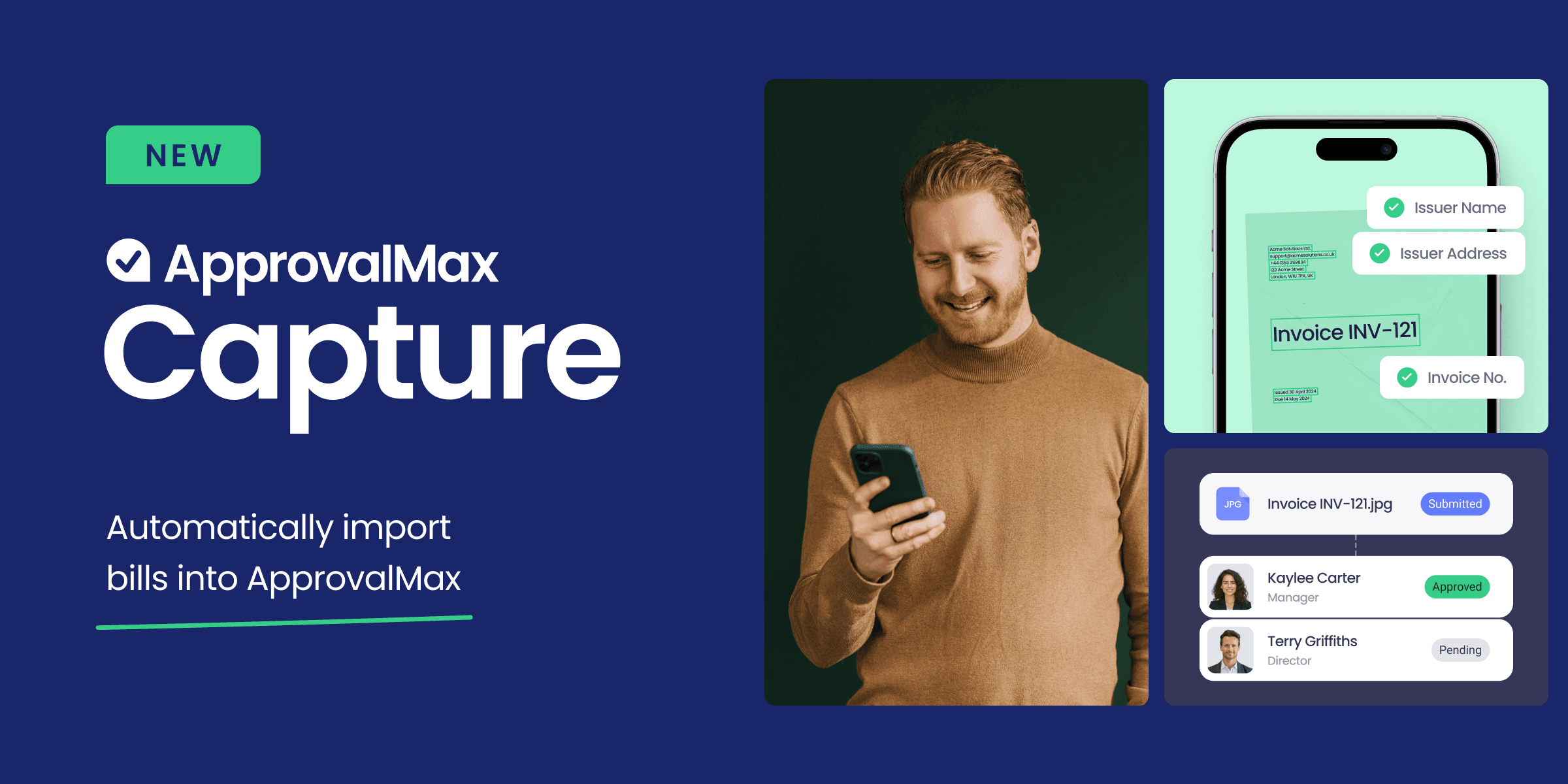 ApprovalMax Introduces ApprovalMax Capture logo