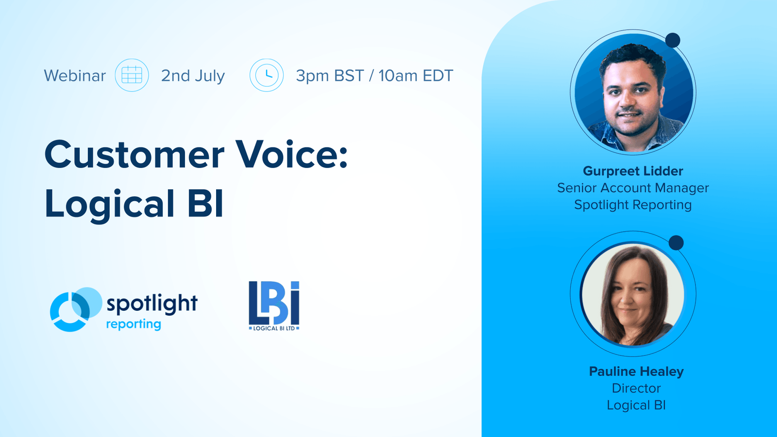 Customer Voice: Logical BI with Spotlight Reporting image