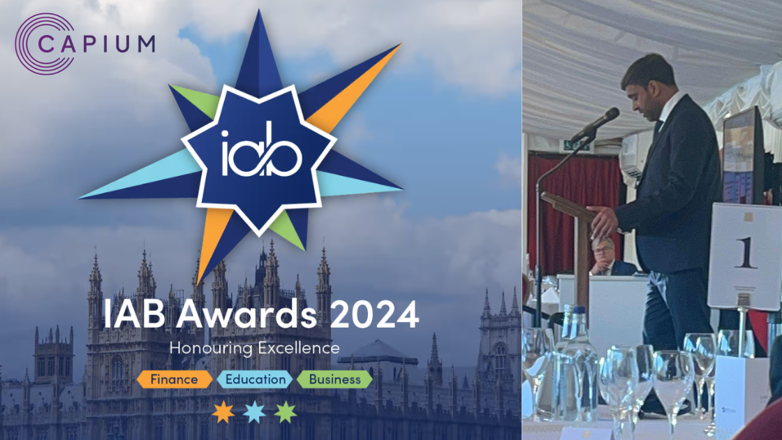 Capium Supports IAB 2024 Awards Celebrating Excellence in Finance image