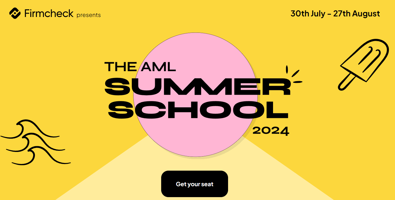 The AML Summer School logo