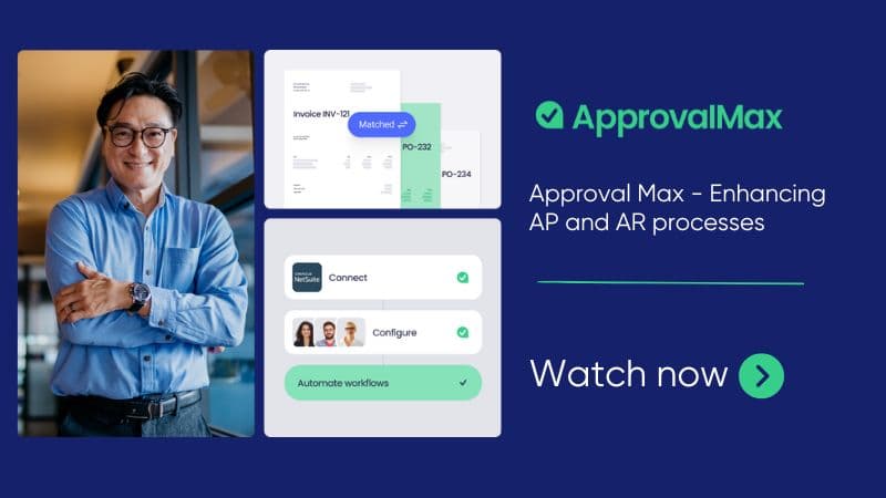 Approval Max - Enhancing AP and AR processes logo