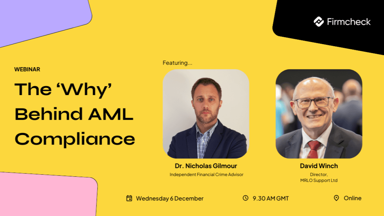 Firmcheck: The 'Why' Behind AML Compliance 馃挕 image
