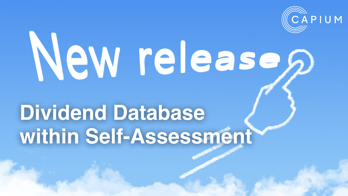 Dividend Database within Self-Assessment image