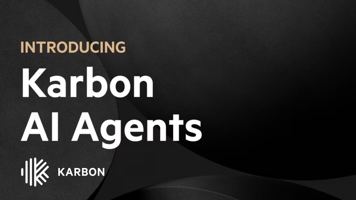 Karbon AI Agents: The intelligence layer powering the modern accounting firm logo